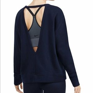 Nike Open Back Sweatshirt